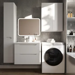 Тумба под раковину Style Line Марелла 70 Люкс Plus СС-00002407 белый матовый