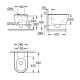Унитаз подвесной Grohe Essence  3957100H белый