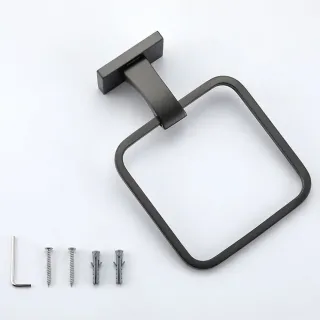 Полотенцедержатель Gappo G0704-9 оружейная сталь