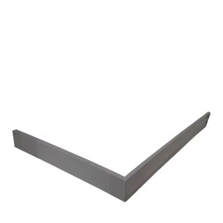 Экран для душевого поддона Veconi Pietra PS G, 1200x800x30, гелькоут и стекловолокно, серый