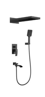 Душевой комплект Gappo G7107-76 чёрный