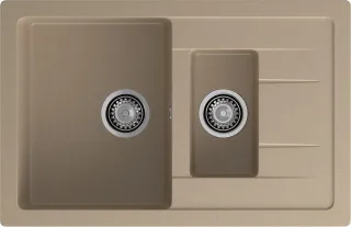 Мойка кухонная GranFest Песок Quadro Q-775 KL пес