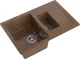 Мойка кухонная GranFest Терракот Quadro  Q-775 KL тер