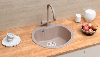 Смеситель для кухни Ulgran Classic Ulgran 021(341) ультра-белый