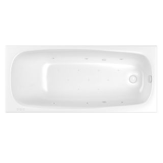 Гидромассажная ванна WHITECROSS Layla Slim 0122.170075.100.RELAX.WH 170x75 см Relax хром