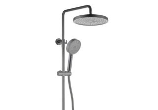 Душевая стойка Aquatek Вега AQ2043BGM оружейная сталь