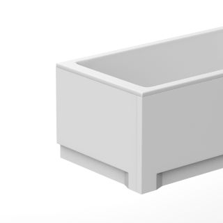 Экран под ванну WHITECROSS 1101.08056.100L левый 80x57 см белый