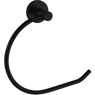 Полотенцедержатель Aquanet 241915 чёрный матовый