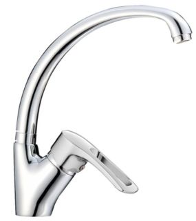 Смеситель для кухни Haiba HB4166 хром