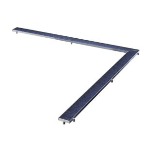 TECE Основа для плитки "plate" TECEdrainline угловая 611270 из нержавеющей стали 120 x 120 cм