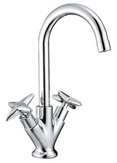 Смеситель для кухни Haiba HB4099 хром