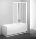 Шторка на ванну Ravak Supernova VS3 130 795V010041 Rain профиль белый