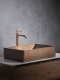 Раковина AltroBagno Futuro 001016 BrAn из нержавеющей стали бронза состаренная