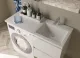 Раковина над стиральной машиной Эстет Dallas silk ФР-00014934 П 115см белый