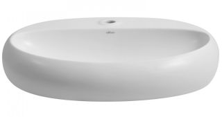 Раковина ABBER Bequem AC2112MW 64см белый матовый