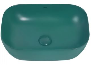 Раковина ABBER Rechteck AC2200MBG 46см тёмно-зелёный матовый