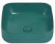 Раковина ABBER Rechteck AC2211MBG 39см тёмно-зелёный матовый