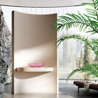 Раковина ABBER Kristall AT2810Koralle 50см розовый