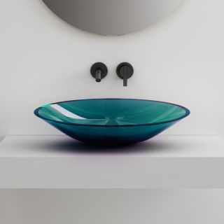 Раковина ABBER Kristall AT2812Aquamarin 53см бирюзовый