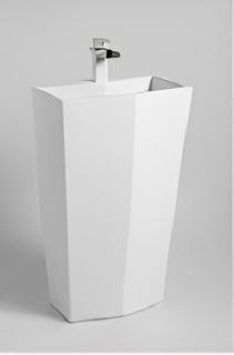 Раковина напольная Laguraty 884 B 35x85см белый