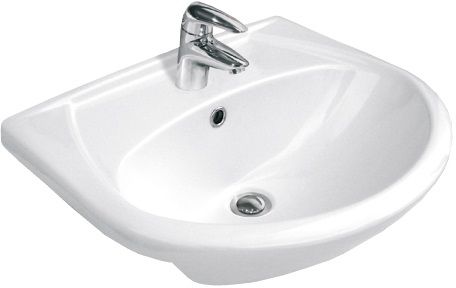 Мебельная раковина Cersanit Эрика 55см белый UM-ERI55/1