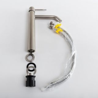 Смеситель для раковины высокий CEZARES RELAX-LC1-IN-W0 сатин