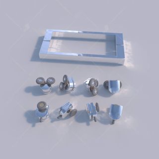 Душевой уголок RGW CL-34 32093400-11 100x100см хром