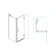 Душевой уголок RGW HO-045B (HO-011B + Z-050-2B + O-204B) 350604587-014 80x70см чёрный