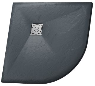 Душевой поддон RGW ST/R-G 16153100-02 100x100см графит