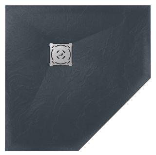 Душевой поддон RGW ST/T-G 16155088-02 80x80см графит