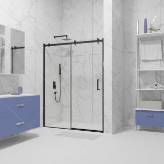 Душевая дверь RGW Tornado TO-14B 150x195см чёрный 02071415-14