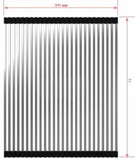 Ролл-мат для кухонной мойки Florentina 49x31см