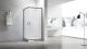 Душевой уголок Veconi Rovigo RV-27GM, 1100x900x1900, оружейная сталь, прозрачное стекло