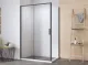 Душевой уголок Aquanet Pleasure Evo AE65-100x80-BT 324130 100x80 см профиль чёрный матовый стекло прозрачное