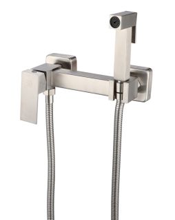 Гигиенический душ со смесителем РМС SUS129-6-2 хром