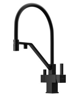 Смеситель для кухни Sancos Loro SC4007MB чёрный матовый