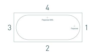 Ванна из искусственного камня Salini Ornella S-Sense 102314GRH 170x80см RAL снаружи