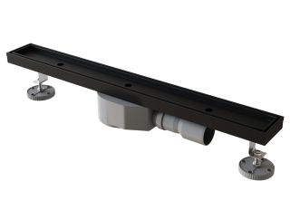 Душевой лоток RGW SDR-08B 21210880-014 80см под плитку чёрный