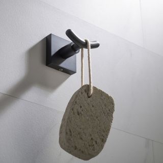 Крючок двойной Timo Selene чёрный 12012/03