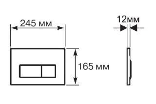 Комплект унитаза с инсталляцией Aquatek SET AQUATEK ПОЛАРИС-024 4в1 с сиденьем Микролифт и клавишей смыва