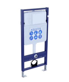 Комплект унитаза с инсталляцией Aquatek Set Aquatek Либра N cm инсталляция Standart 50 INS-0000012 унитаз Либра New A1148N-00 с тонким сиденьем soft-close