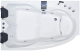 Гидромассажная ванна Royal Bath Shakespeare Comfort 170x110см левая белый RB652100CM-L
