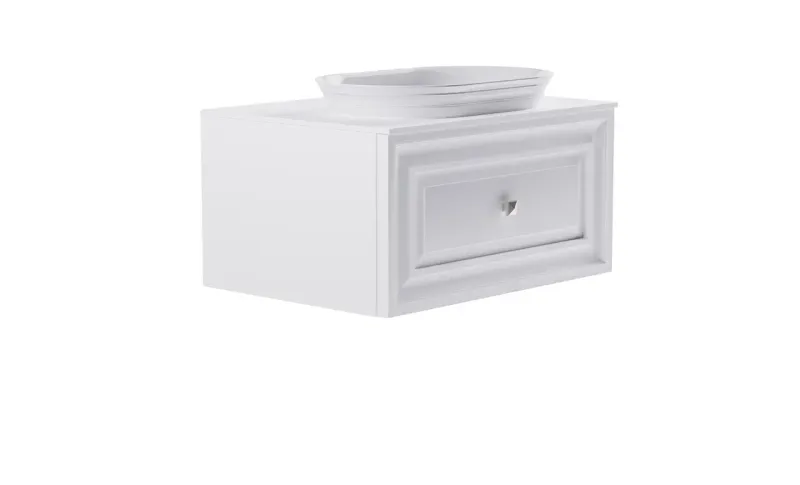 Тумба с раковиной Astra-Form Шарм 4631177715051 80 см белый матовый