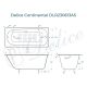 Ванна чугунная Delice Continental DLR230613-AS 170x70 с антискользящим покрытием