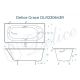 Ванна чугунная Delice Grace DLR230643R 170х70 с отверстиями под ручки