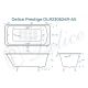 Ванна чугунная Delice Prestige DLR230624R-AS 170х70 с отверстиями под ручки и антискользящим покрытием
