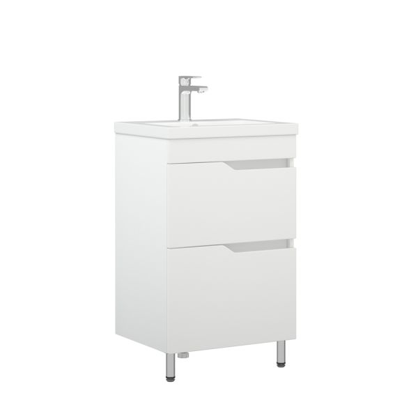 Тумба под раковину Corozo Теона 60 Z2 SD-00001441 белый