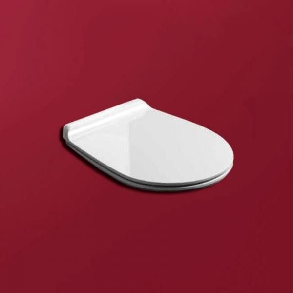 Крышка для унитаза Simas Vignoni VI004bi mat/cr белая