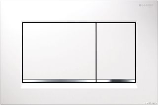 Кнопка смыва Geberit sigma 30 115.883.KJ.1 белый/хром
