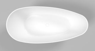 Ванна из искусственного камня Whitecross Spinel A 0209.150070.100 150x70см белый глянец